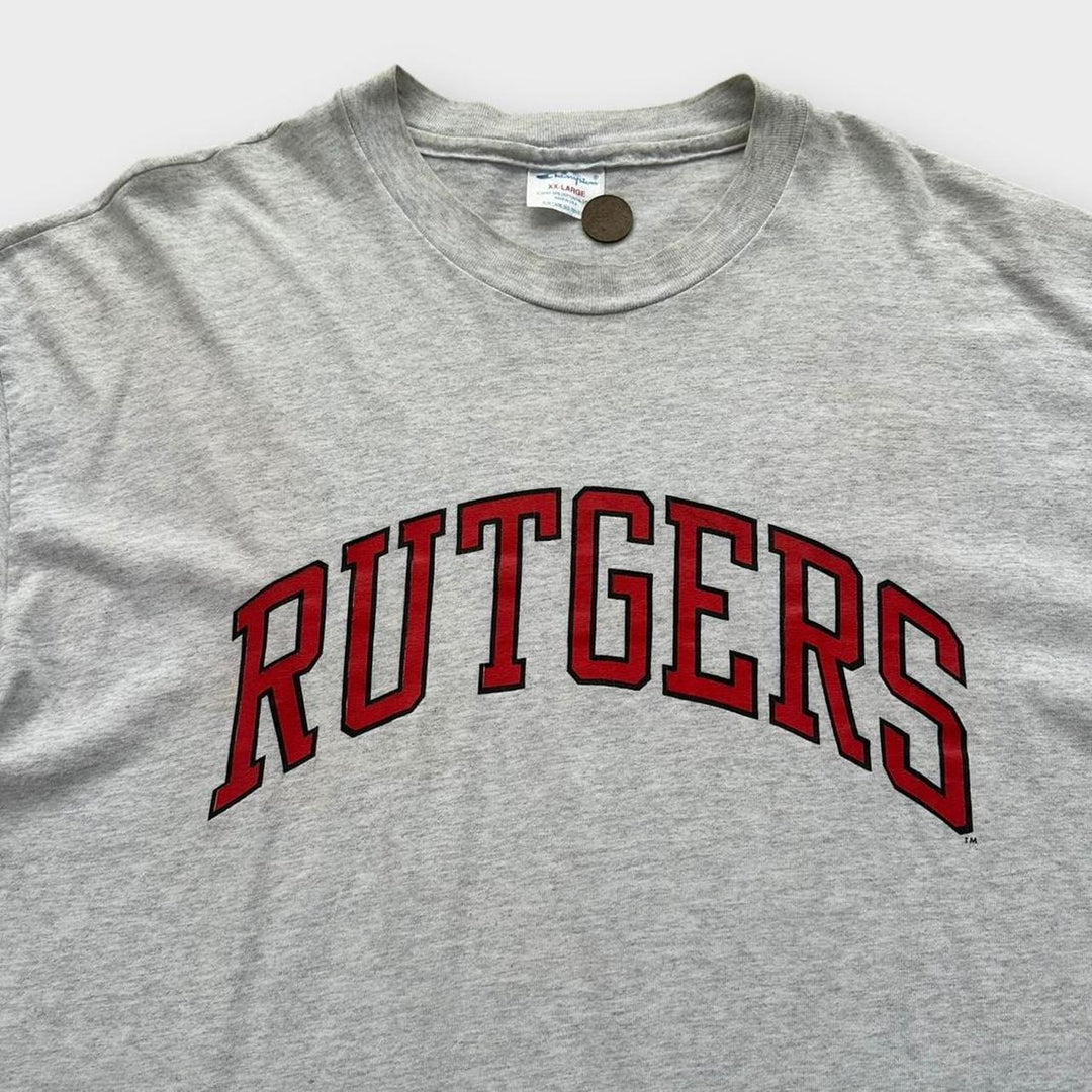 Vintage Champion γραφικό μπλουζάκι - XXL