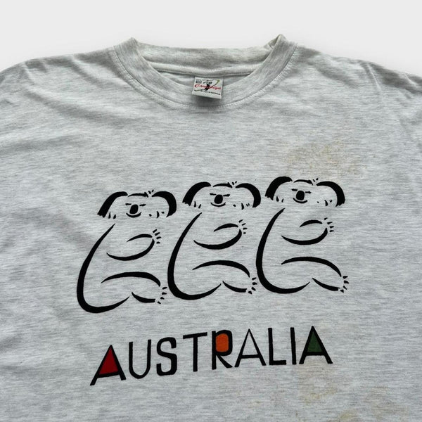 Australia Vintage γραφικό μπλουζάκι - XXL