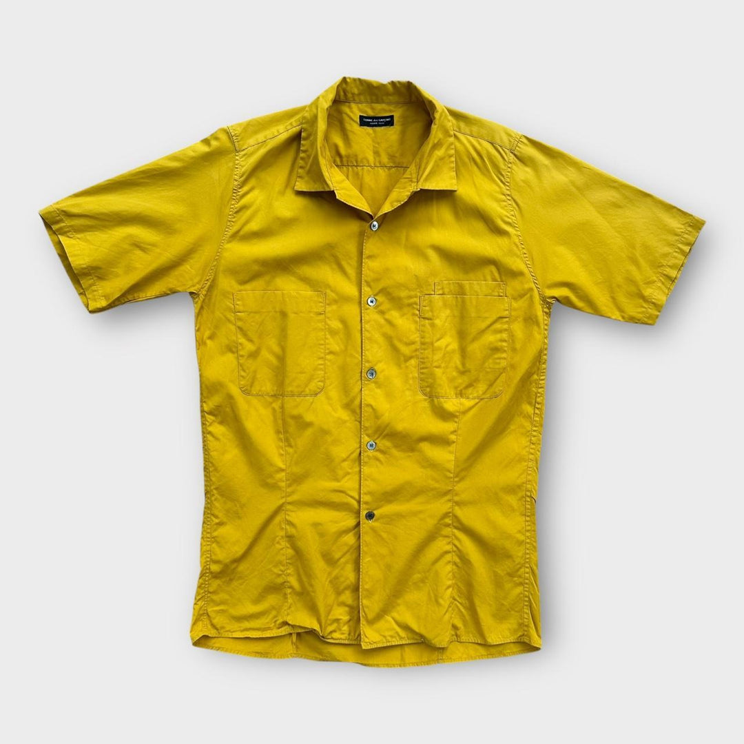 Vintage Comme des Garçons homme plus πουκάμισο με κουμπιά - μικρό (ελέγξτε τις μετρήσεις)