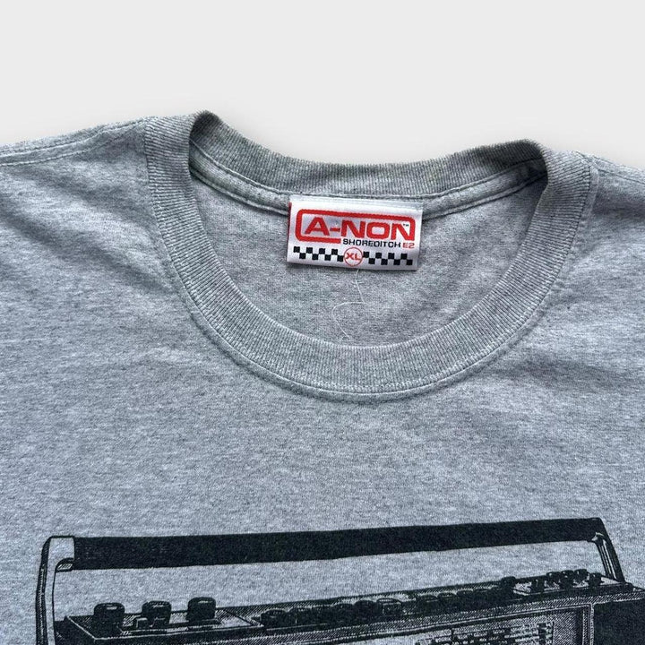 Γραφικό μπλουζάκι DJ tape - XL