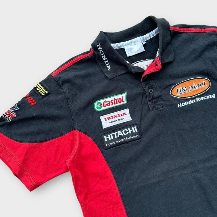 Honda racing polo μπλουζάκι - μεγάλο