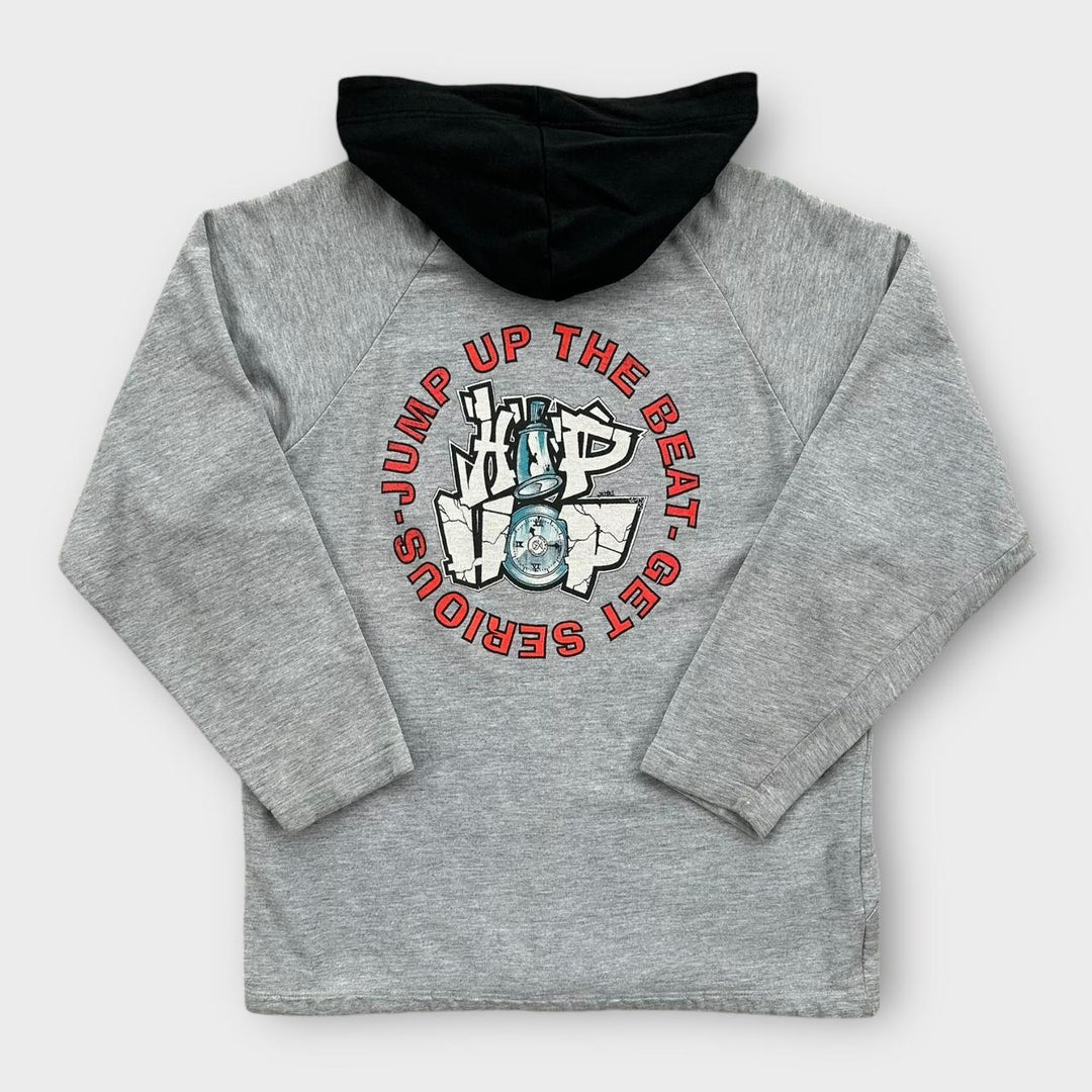 Vintage Kappa hip hop hoodie - μεγάλο