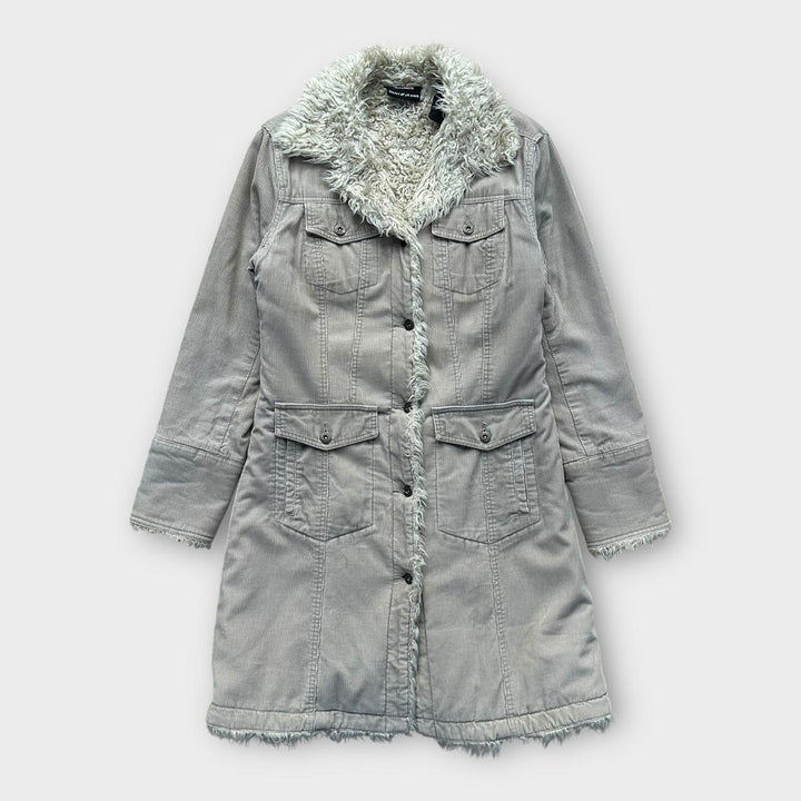 DKNY τζιν αφγανικό μπουφάν - γυναικείο μεσαίο