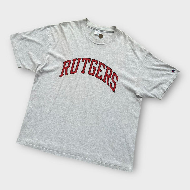 Vintage Champion γραφικό μπλουζάκι - XXL