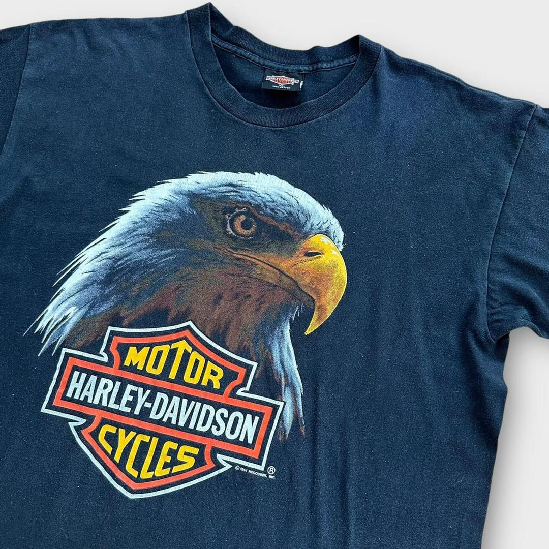 Vintage γραφικό μπλουζάκι Harley Davidson - XL