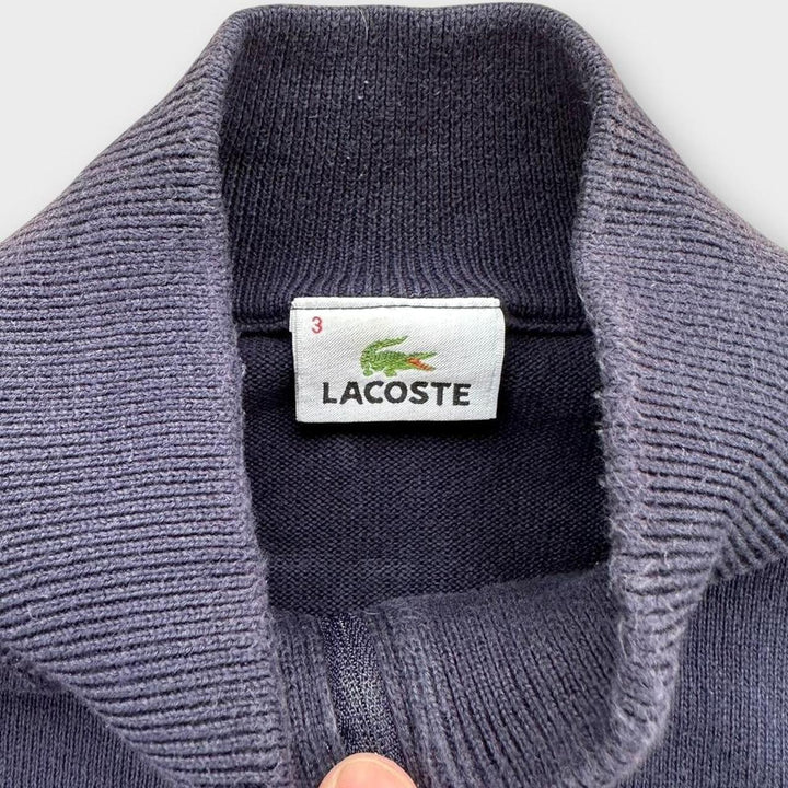 Lacoste πλεκτό φερμουάρ - μεσαίο