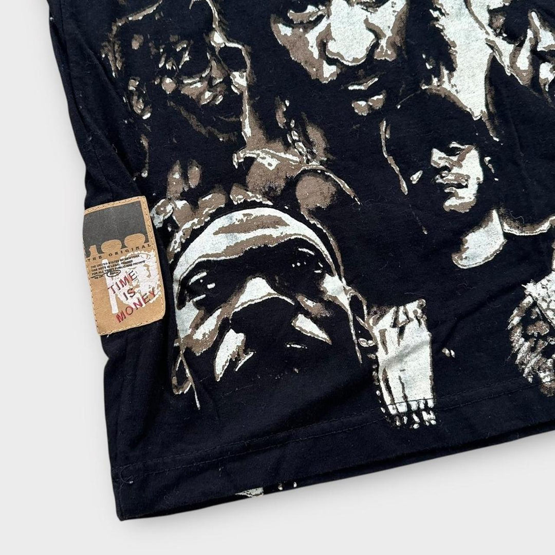 Το Time is Money Hip-Hop παντού ραπ μπλουζάκι - XL
