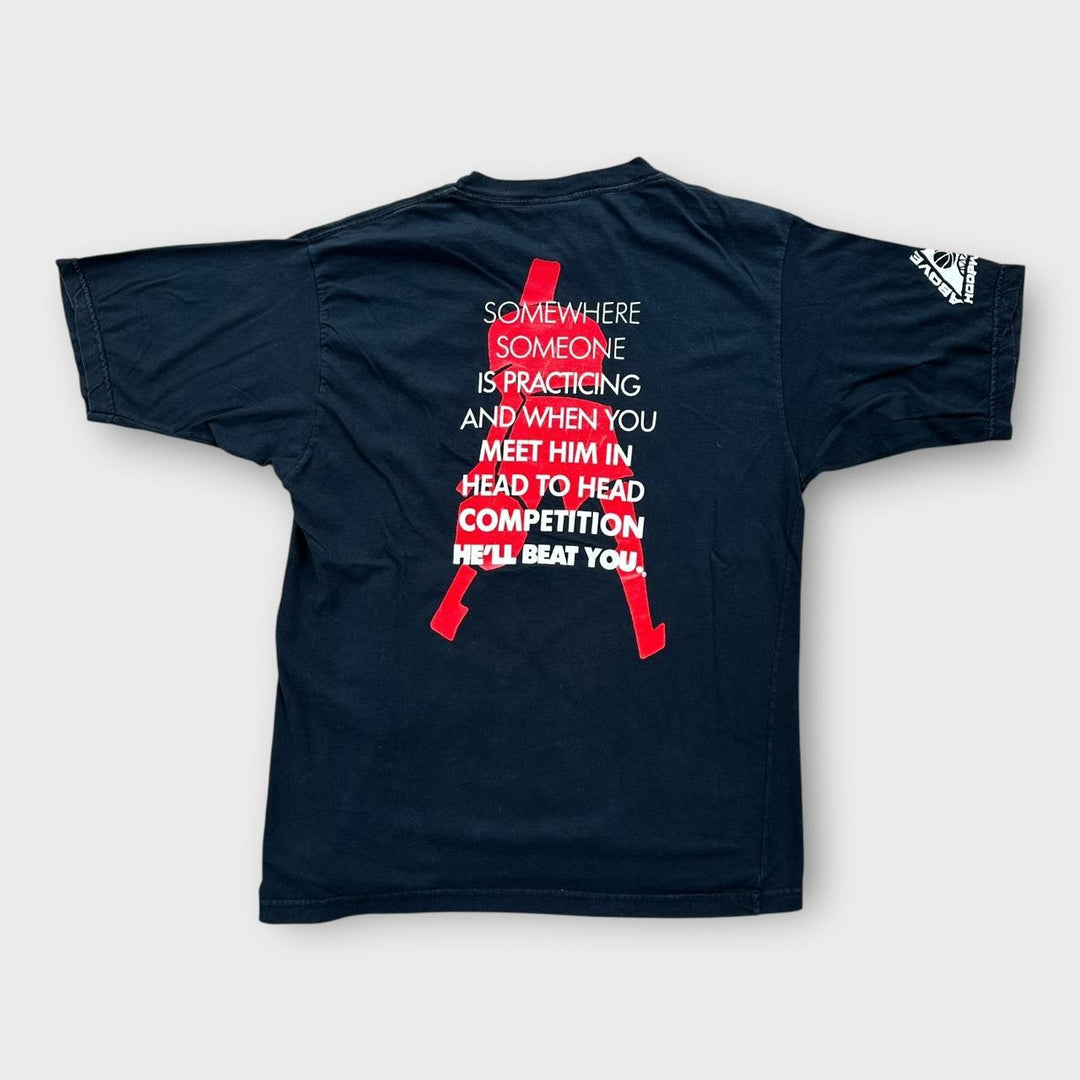 Y2K Γραφικό μπλουζάκι πάνω από το χείλος - μεγάλο