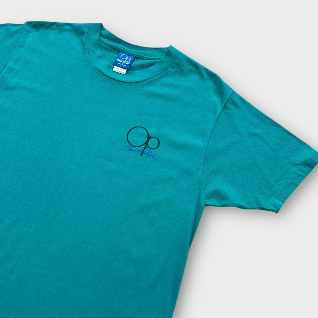 Vintage γραφικό μπλουζάκι ωκεανού Ειρηνικού - μεγάλο