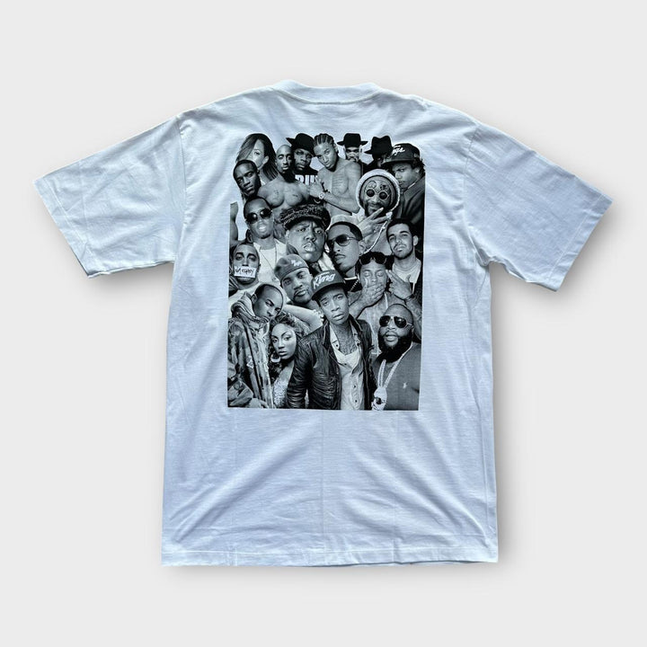 Y2K Hip-hop γραφικό μπλουζάκι - XL