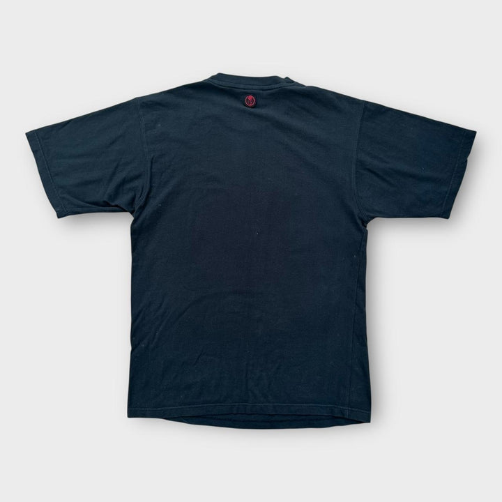 Y2K hip hop γραφικό μπλουζάκι - μεσαίο (ταιριάζει σαν μεγάλο)