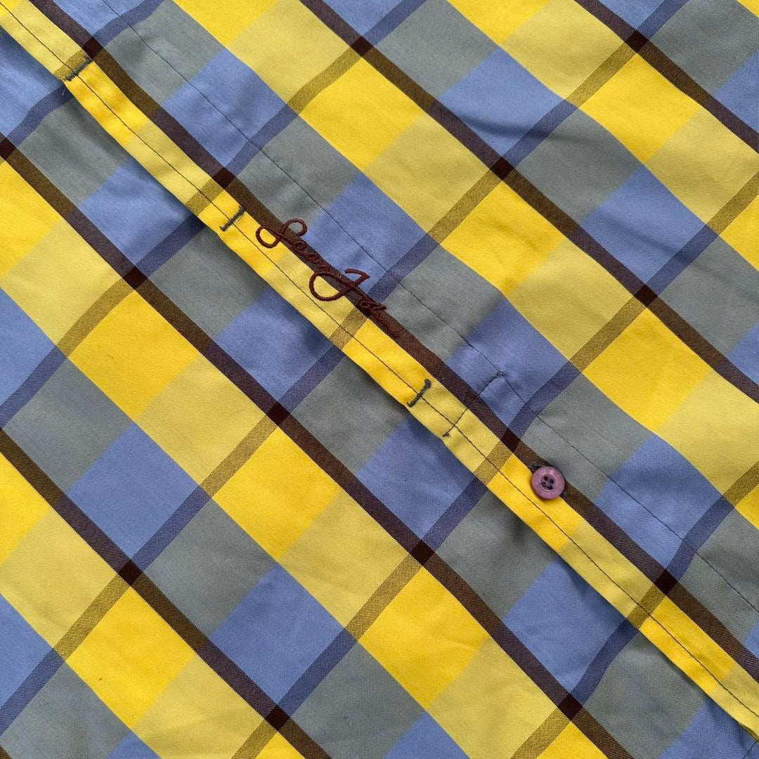 Vintage κοντομάνικο πουκάμισο Sean John - μεγάλο (ταιριάζει σαν φαρδύ XL)