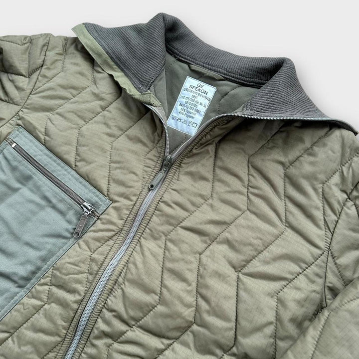 Vintage γερμανικό Military σακάκι επένδυσης - μεσαίο