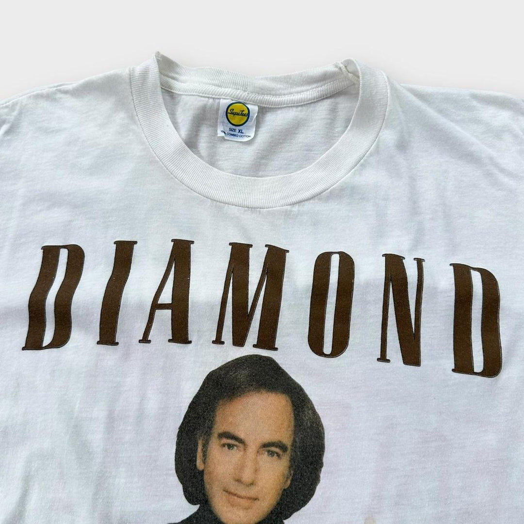 Vintage πουκάμισο συναυλίας Neil Diamond 1989 - XL
