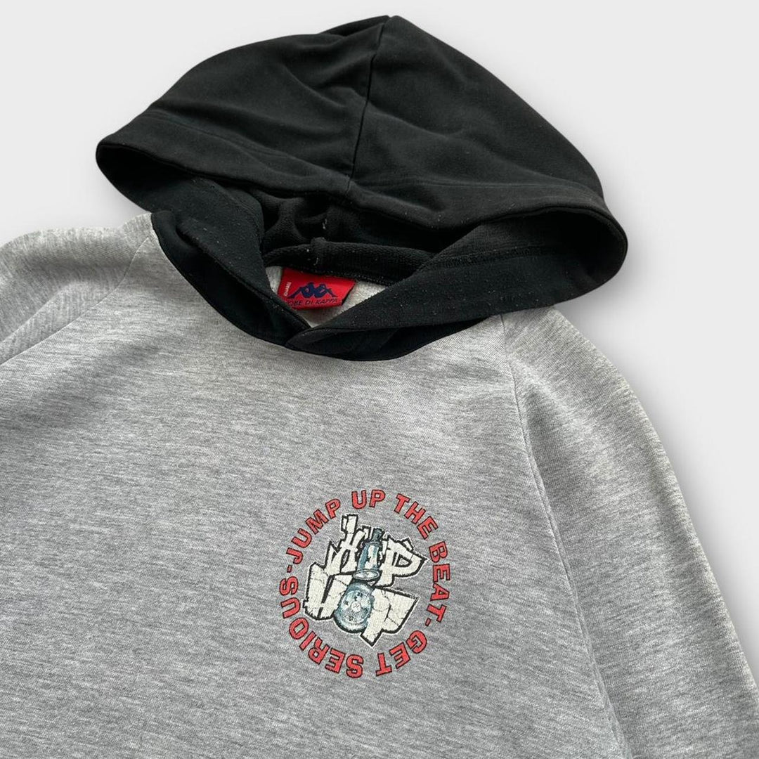 Vintage Kappa hip hop hoodie - μεγάλο