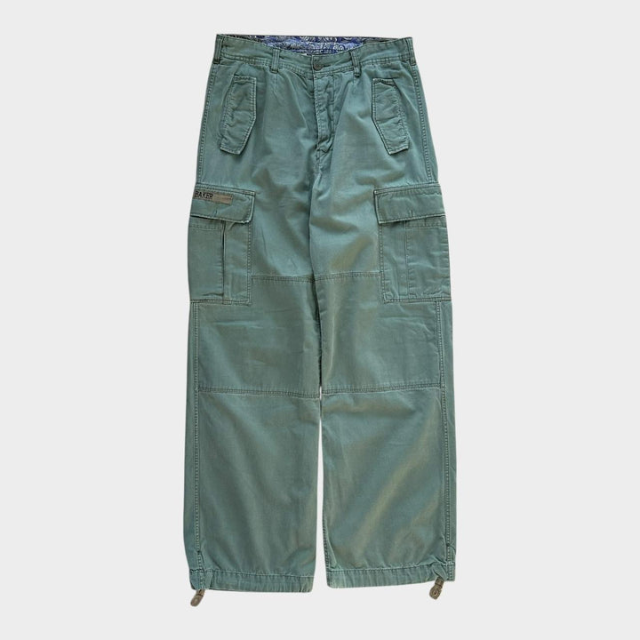 Y2K φαρδύ πόδι Ted Baker cargos - 32 μέση