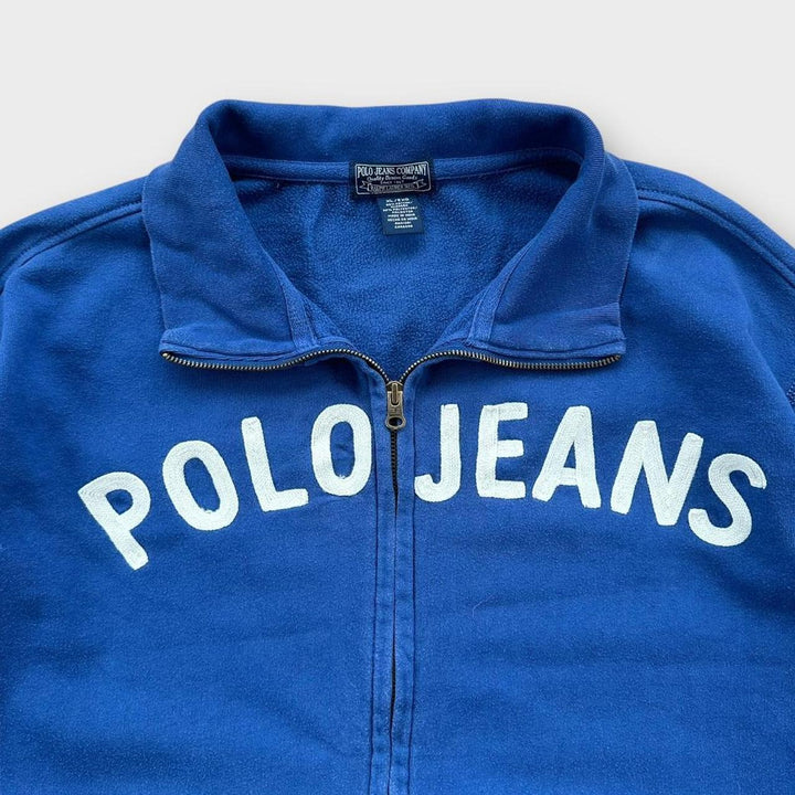 Vintage Polo τζιν φούτερ - XL