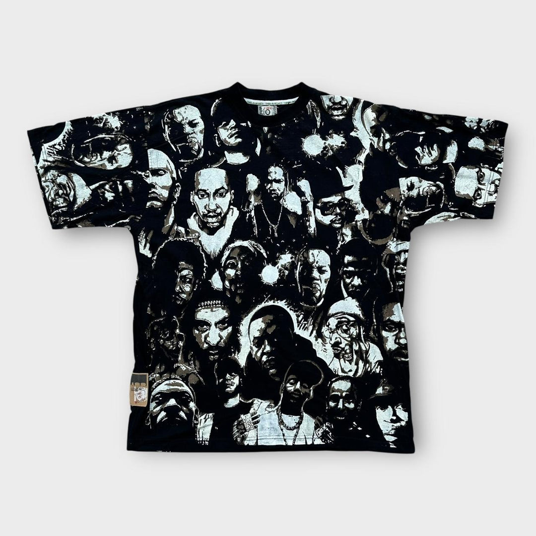 Το Time is Money Hip-Hop παντού ραπ μπλουζάκι - XL