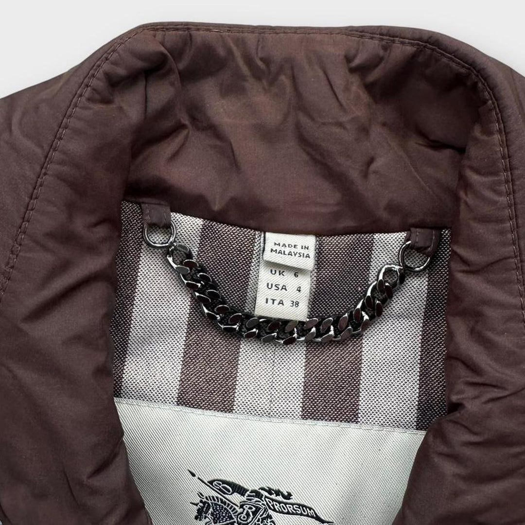 Vintage νάιλον καμπαρντίνα Burberry - UK6