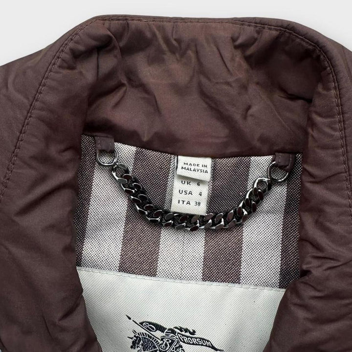 Vintage νάιλον καμπαρντίνα Burberry - UK6