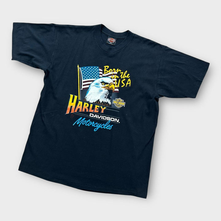 Vintage γραφικό μπλουζάκι Harley Davidson - XL