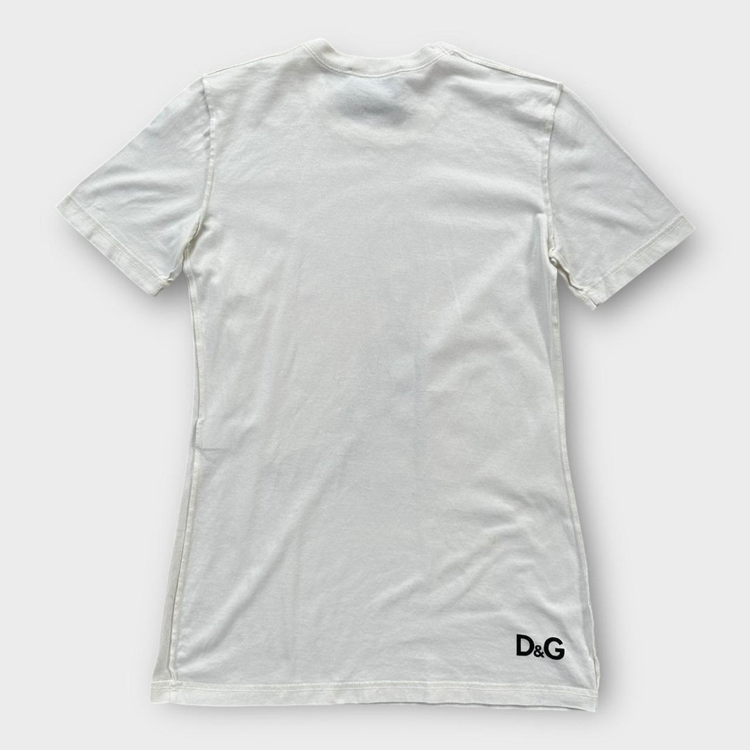 Vintage γραφικό μπλουζάκι D&G Kim Basinger - γυναικείο μεγάλο