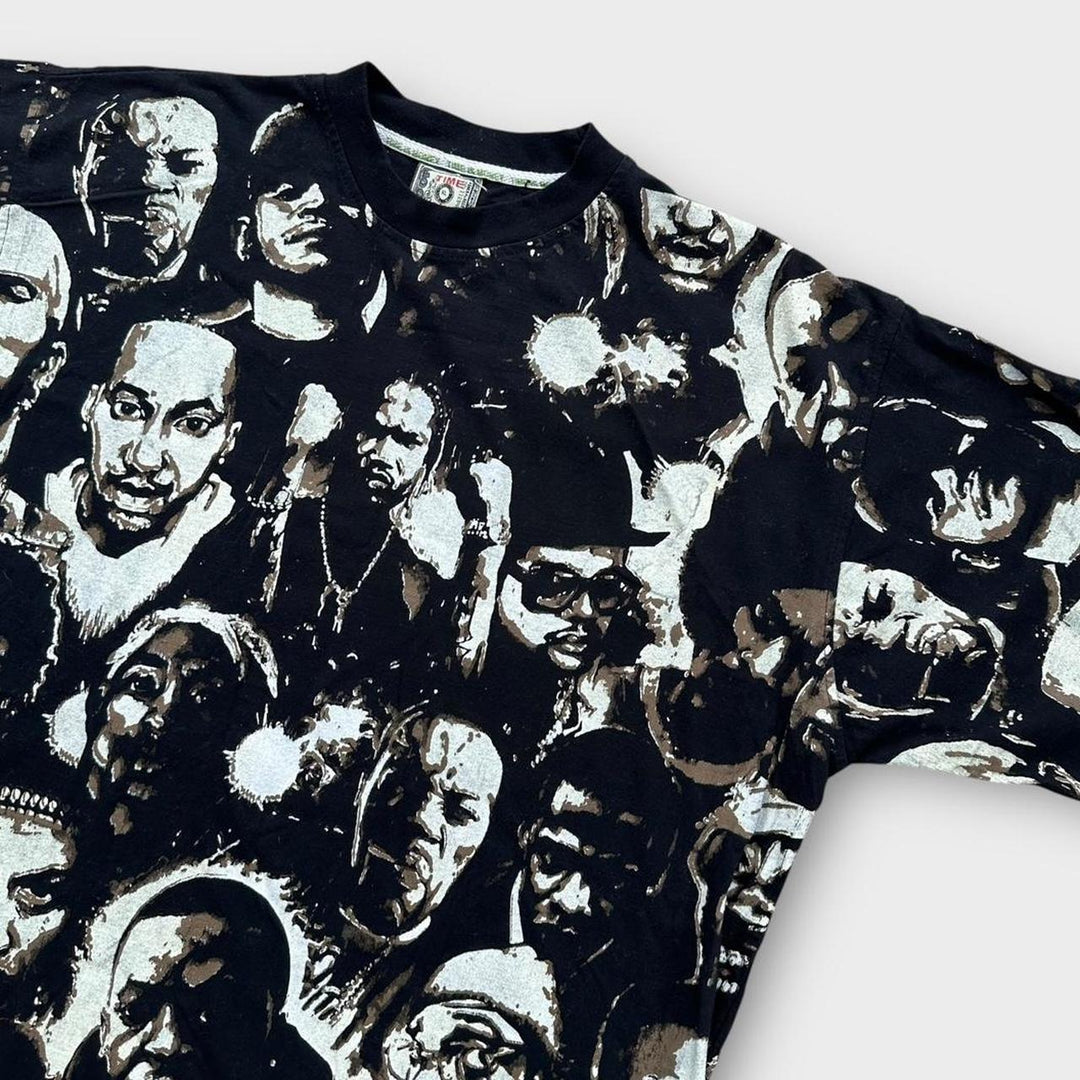 Το Time is Money Hip-Hop παντού ραπ μπλουζάκι - XL