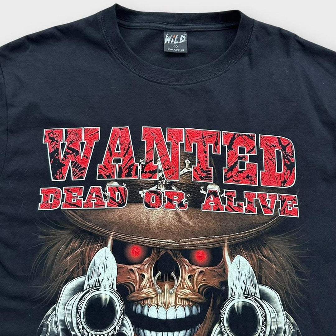 Γραφικό μπλουζάκι κρανίου - XL