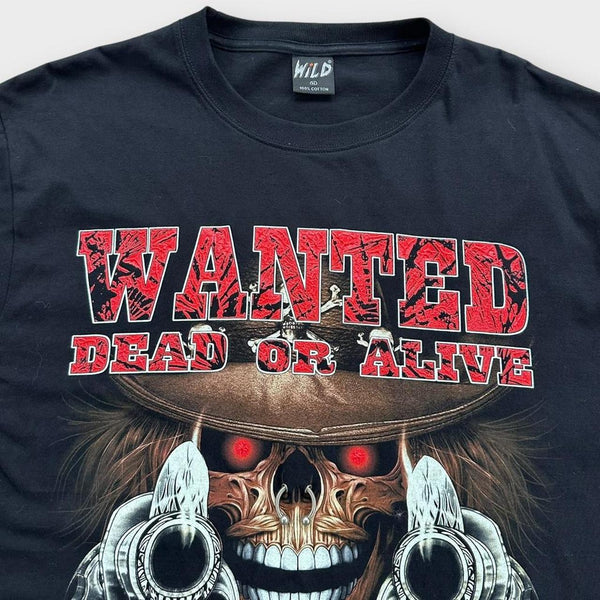 Γραφικό μπλουζάκι κρανίου - XL