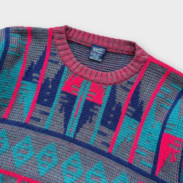 Vintage πλεκτό άλμα Gant - μεσαίο