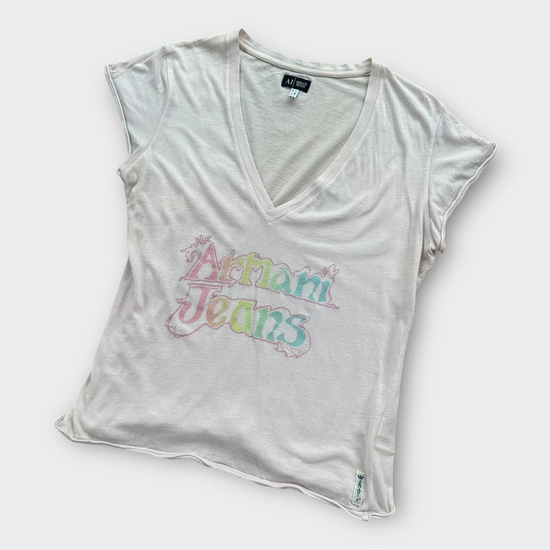 Vintage τζιν τοπ Y2K Armani - GB12