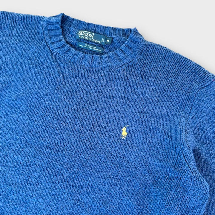 Πλεκτό μπλουζάκι Polo Ralph Lauren - μεσαίο