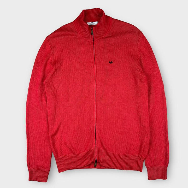 Vintage πλεκτό φερμουάρ Thomas Burberry - XL