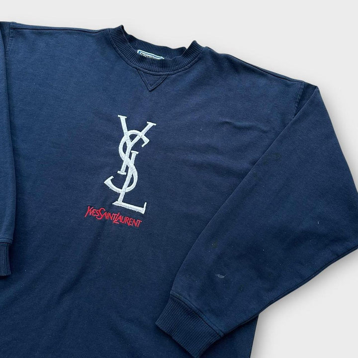 Φούτερ με ορθογραφία YSL - XL