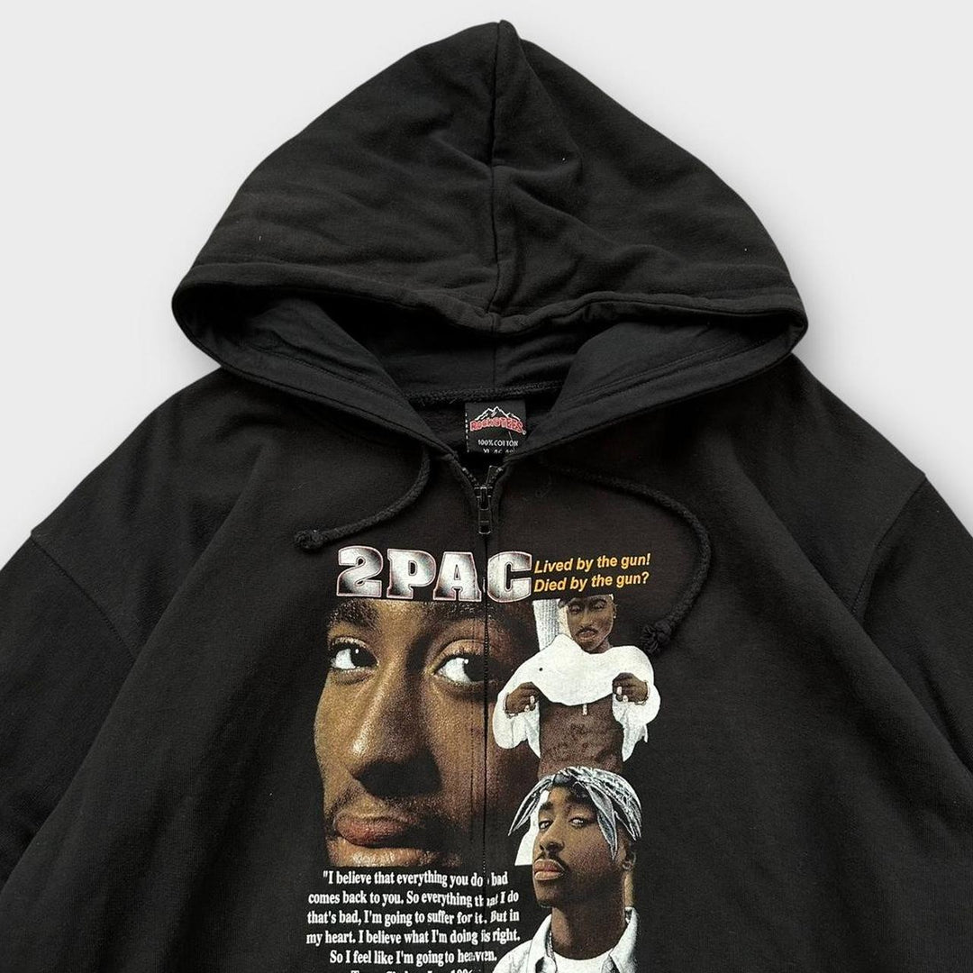 Y2K Tupac Hoodie - XL