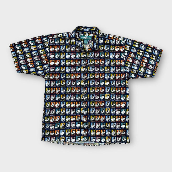 Μεγάλα σκυλιά με στάμπα πουκάμισο - Μεγάλο