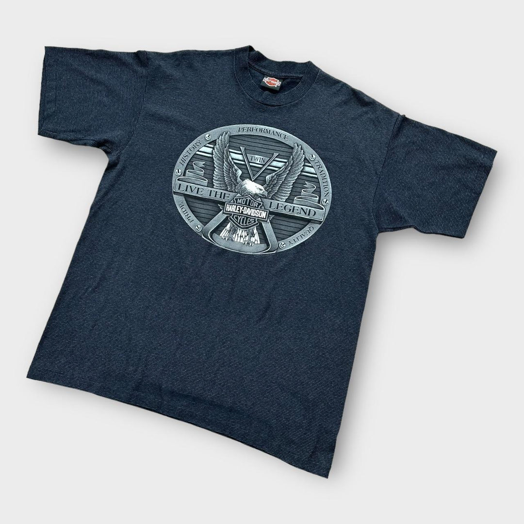 Vintage μπλουζάκι Harley Davidson - XL