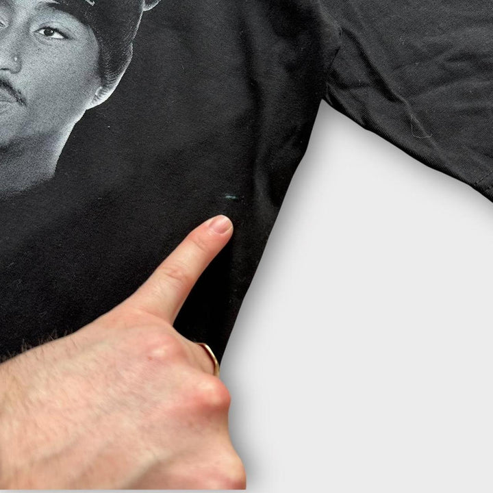 Y2K Tupac hip hop μπλουζάκι - XL