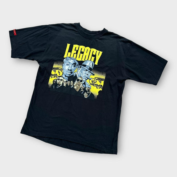 Vintage γραφικό μπλουζάκι Tupac & Biggie - XL