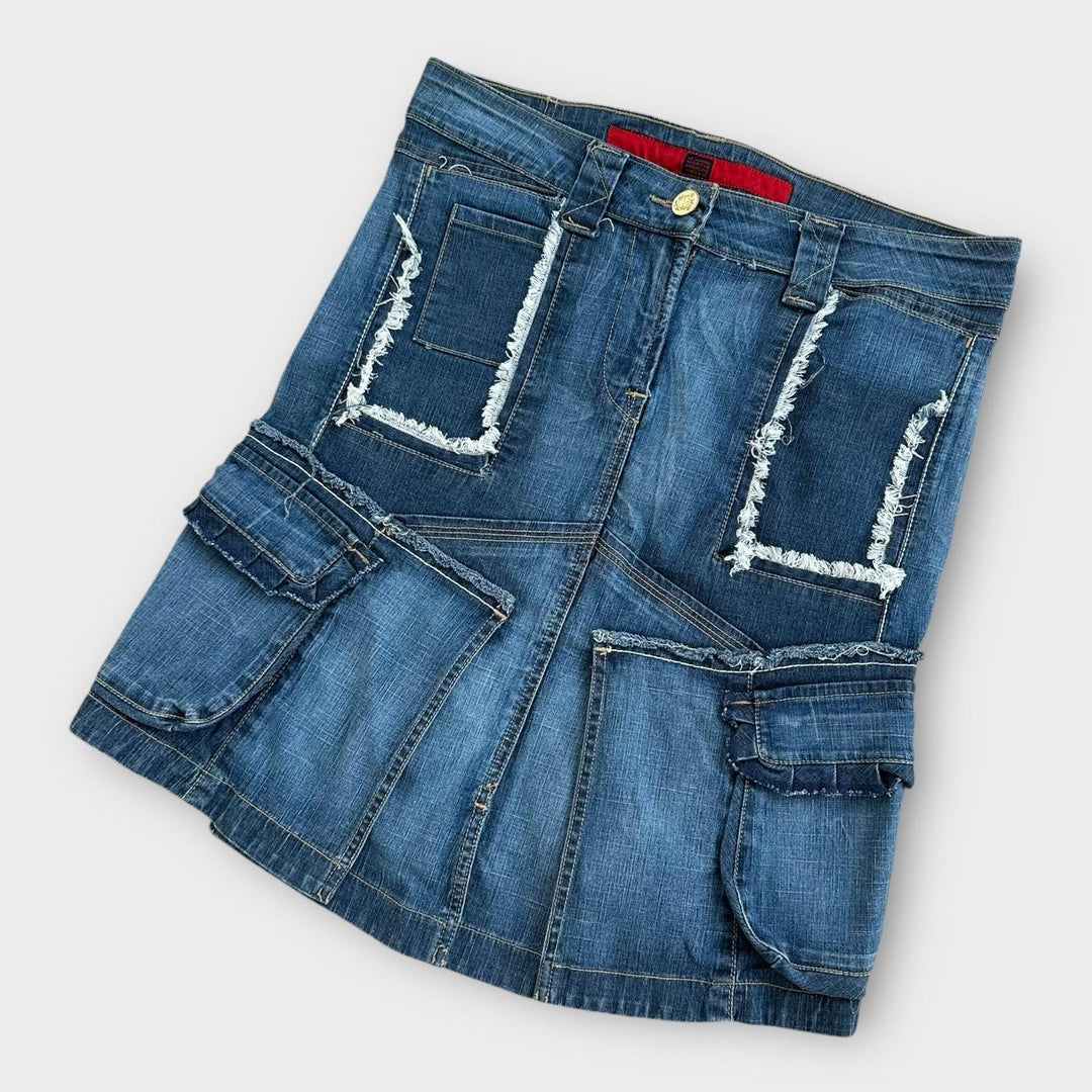 Τζιν φούστα Marithe Francois Girbaud - 32 μέση