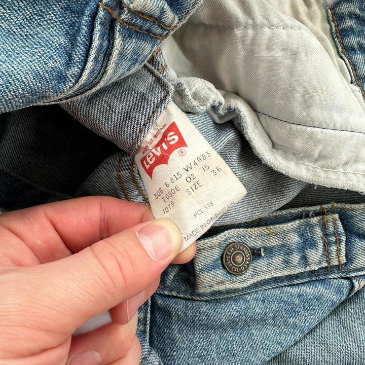 Τζιν μπουφάν Vintage Levi’s - γυναικείο μεσαίο