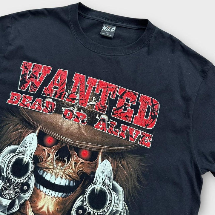 Γραφικό μπλουζάκι κρανίου - XL