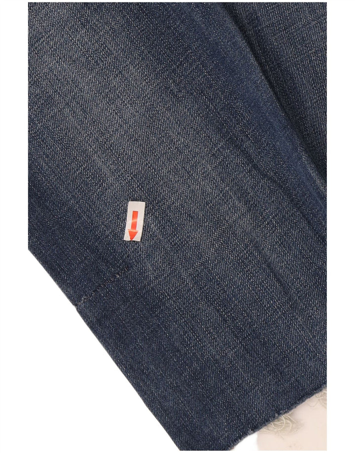 Superdry Γυναικεία Distressed Slim Jeans W28 L32 Blue Cotton