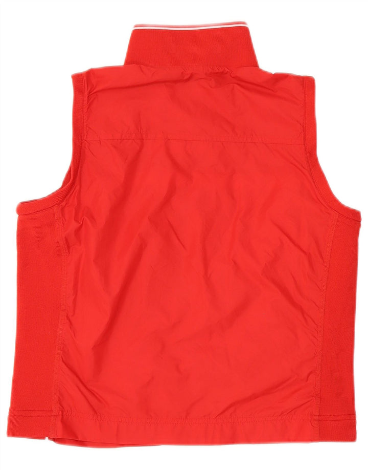 Champion γυναικεία αμάνικη αθλητική φόρμα Top Jacket UK 14 Medium Red Polyamide
