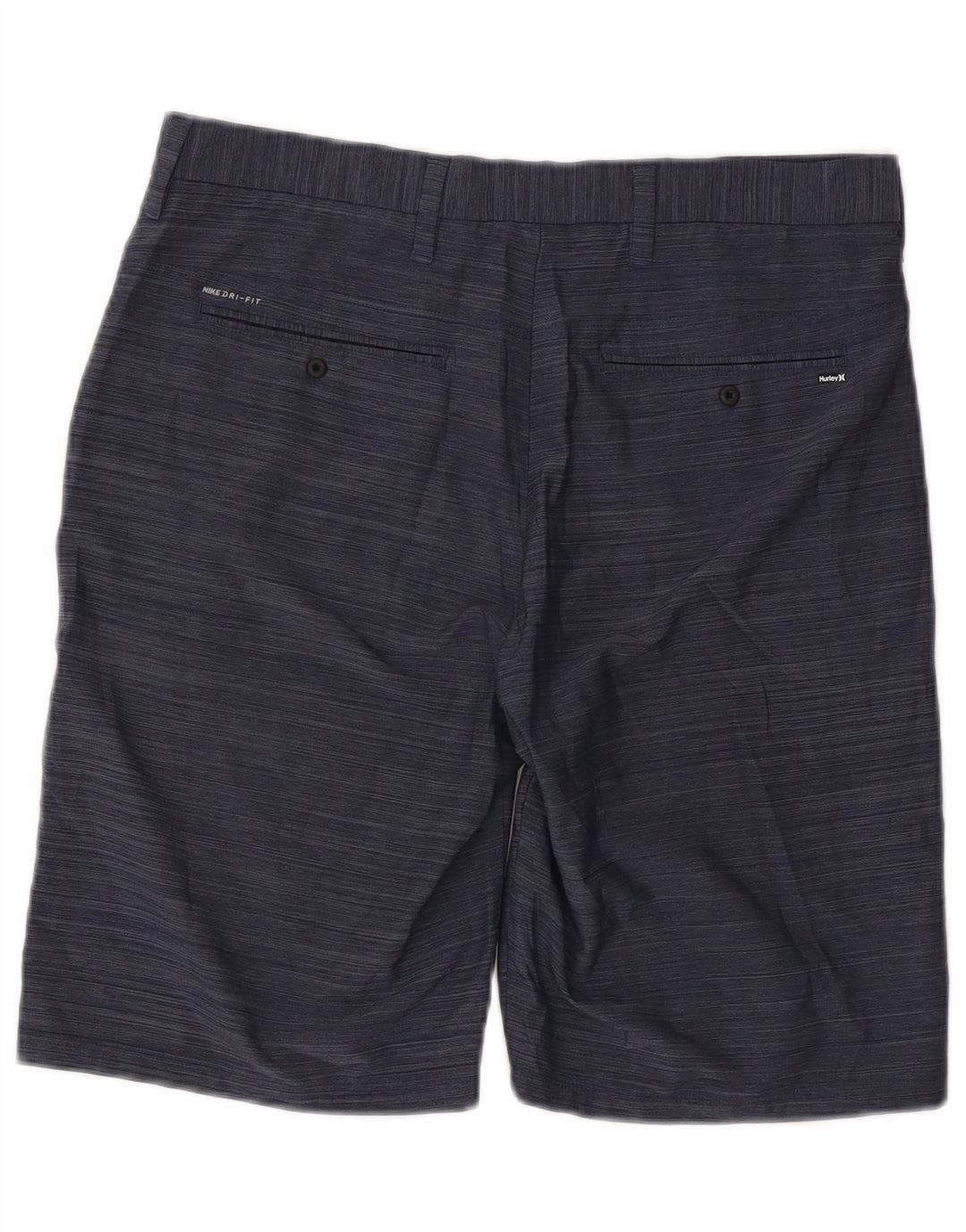 Ανδρικό σορτς chino Hurley W32 με μεσαίο μπλε ναυτικό πολυεστέρα