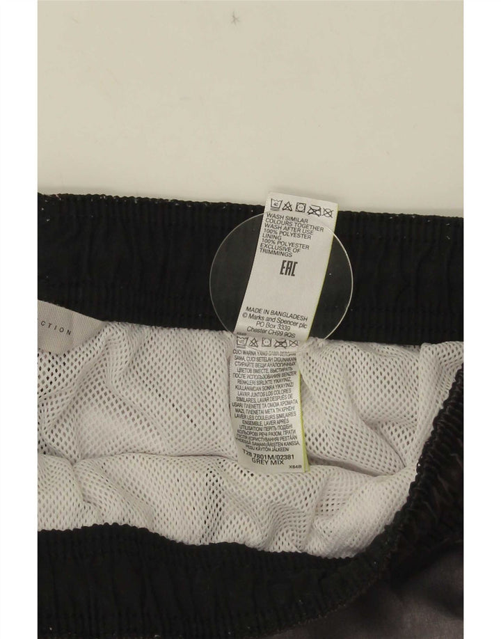 Ανδρικό σορτς κολύμβησης Marks & Spencer με μεσαίο γκρι χρώμα πολυεστέρα