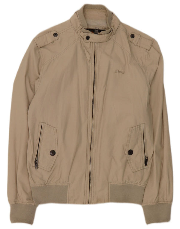 Ανδρικό Schott Military Bomber Jacket UK 38 Medium Beige Cotton