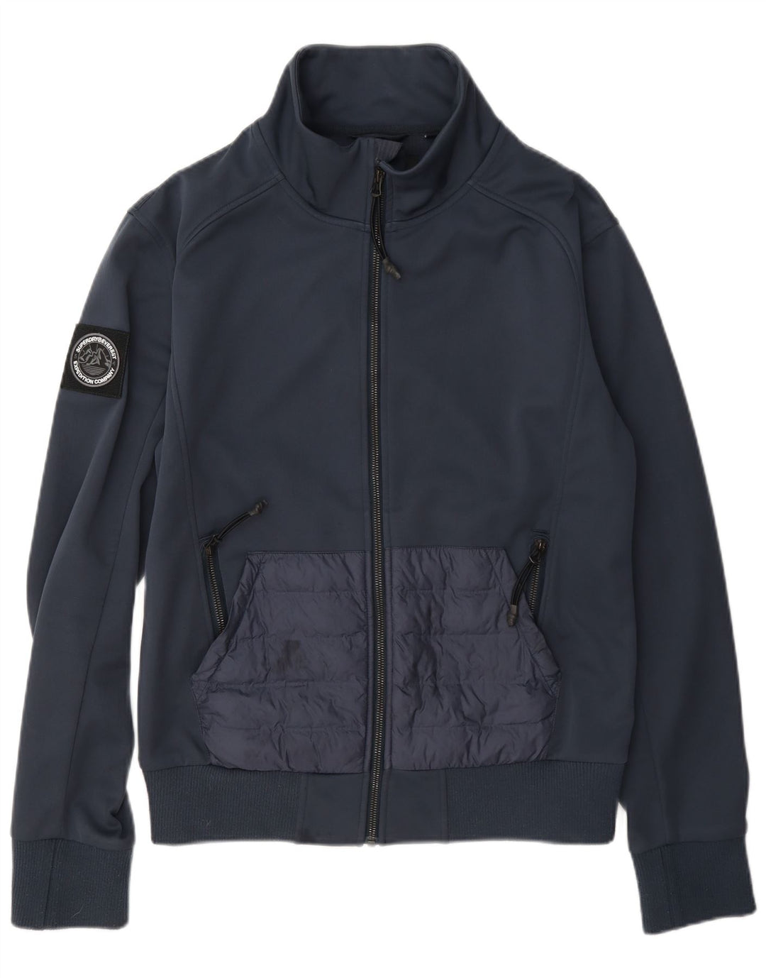 Ανδρική φόρμα Superdry Top Jacket Μικρό Navy Blue Polyester
