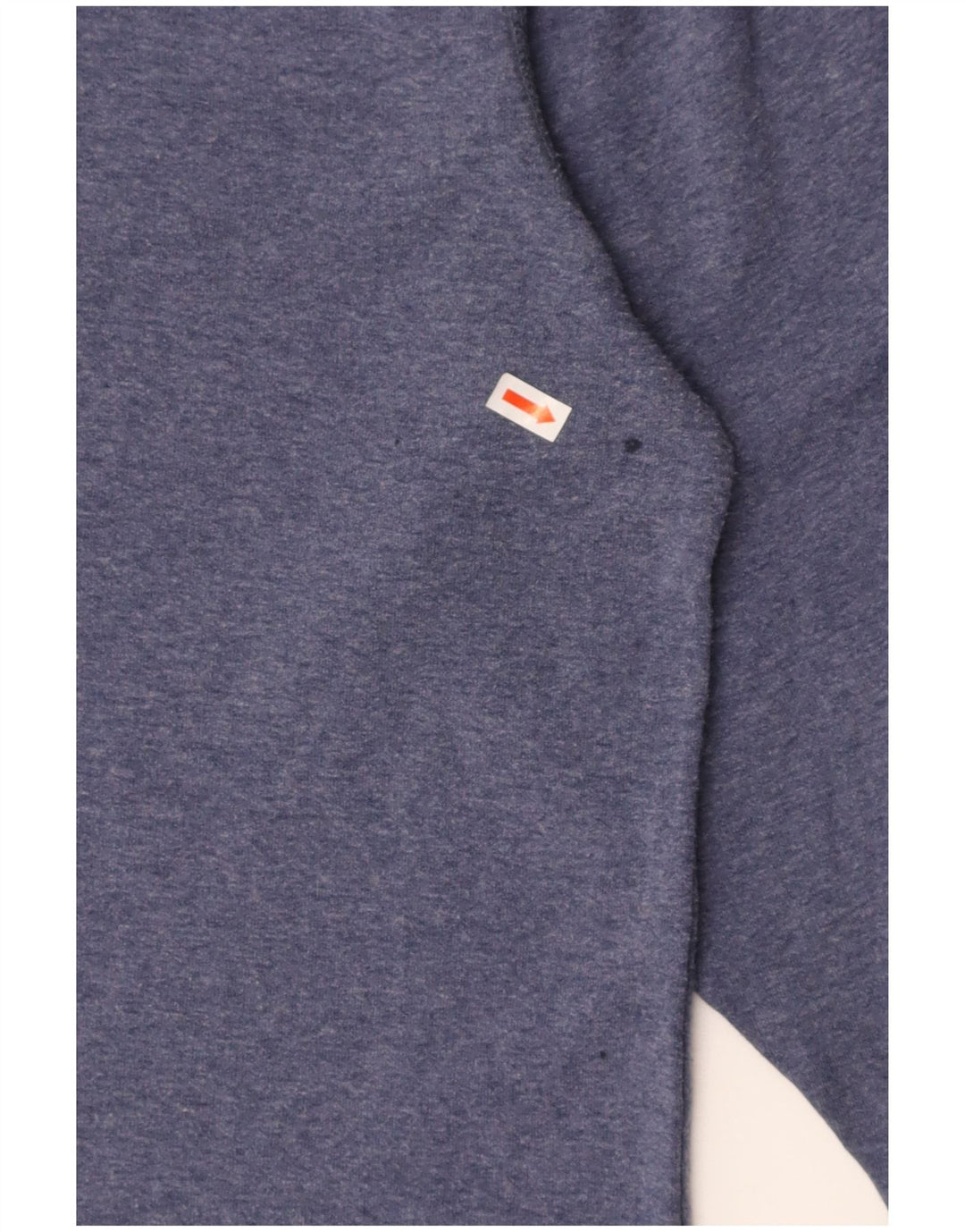 TIMBERLAND Womens Top Long Sleeve UK 14 Medium Blue Acrylic
