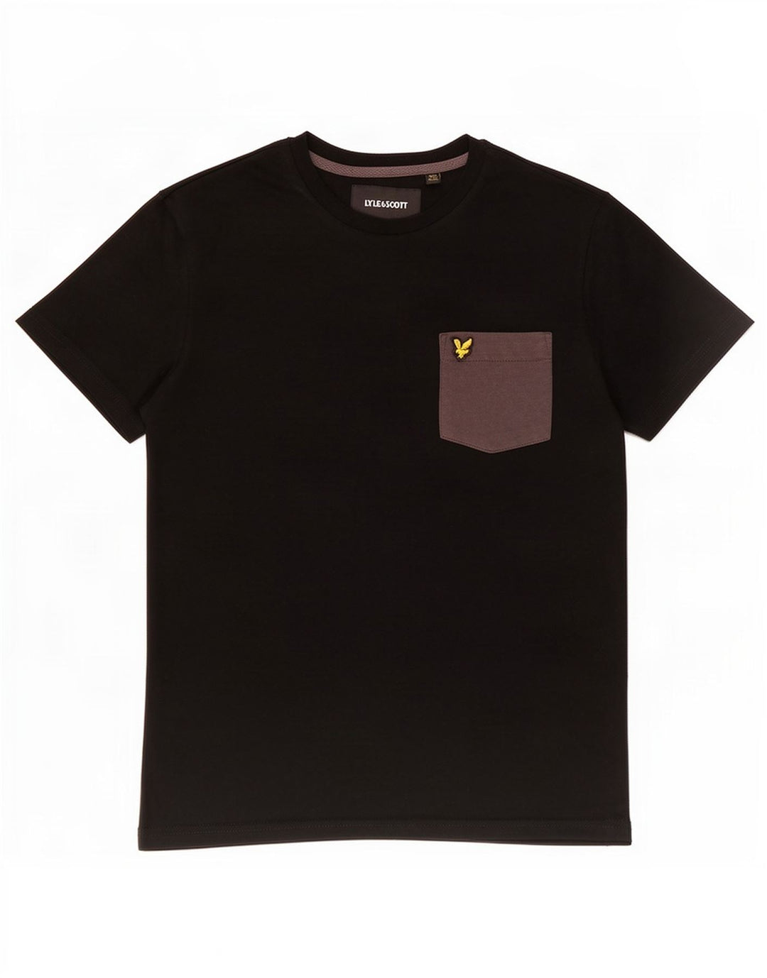 Ανδρικό T-Shirt Lyle & Scott Top Small Black Polyester